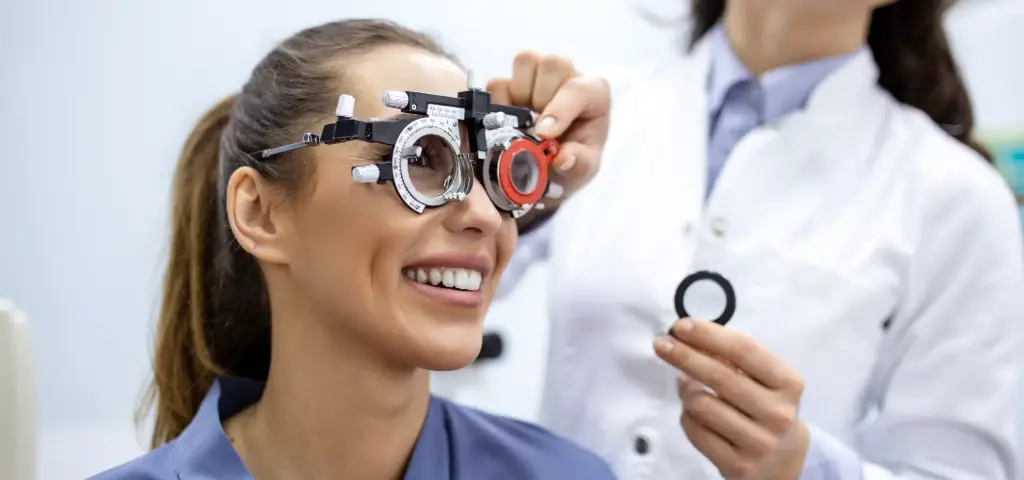 Examen de la vista Totalmente Gratis